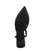 Escarpins Ines noirs - Talon 9 cm