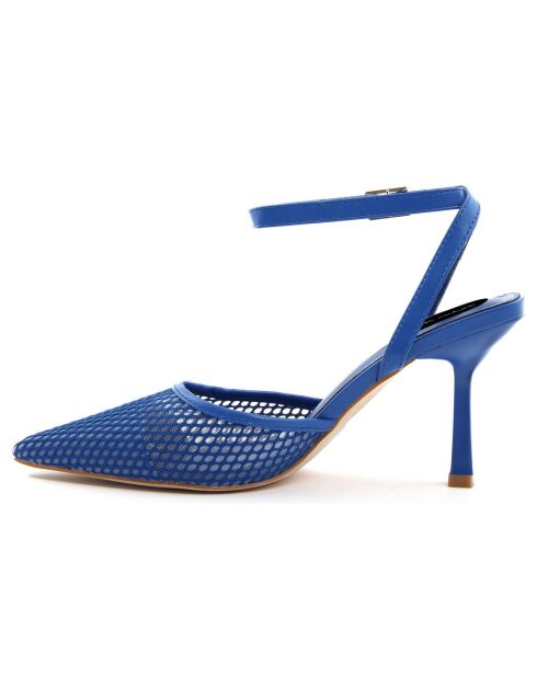Escarpins Ines bleus - Talon 9 cm