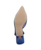 Escarpins Ines bleus - Talon 9 cm