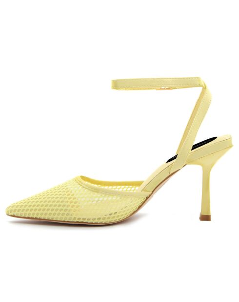 Escarpins Ines jaunes - Talon 9 cm