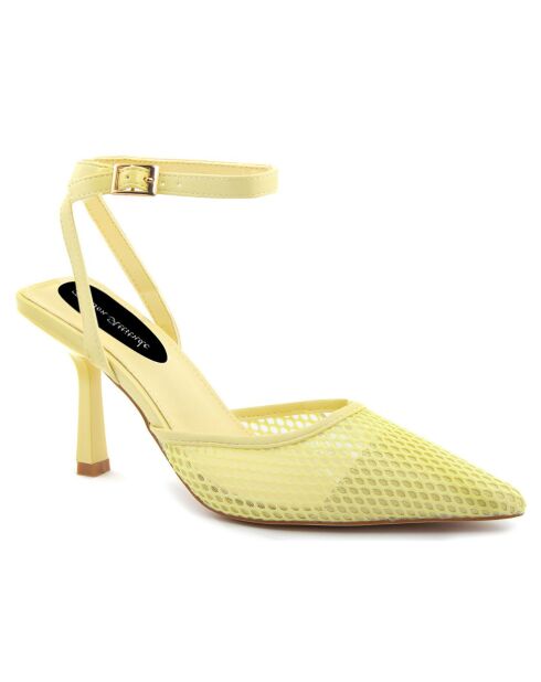 Escarpins Ines jaunes - Talon 9 cm