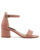 Sandales Aurélia roses - Talon 5.5 cm