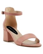 Sandales Aurélia roses - Talon 5.5 cm