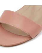 Sandales Aurélia roses - Talon 5.5 cm