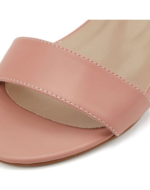 Sandales Aurélia roses - Talon 5.5 cm