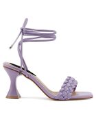 Sandales Lucie lilas - Talon 8 cm