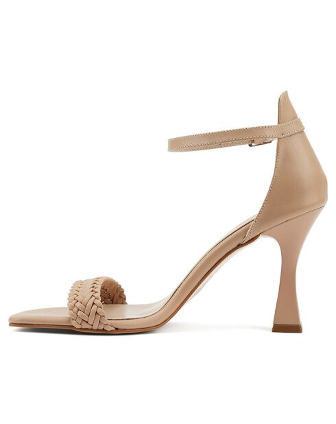 Sandales Marielle nude - Talon 8.5 cm