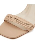 Sandales Marielle nude - Talon 8.5 cm