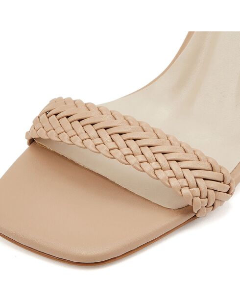 Sandales Marielle nude - Talon 8.5 cm