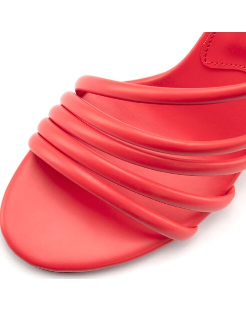 Sandales Martina rouges - Talon 10 cm