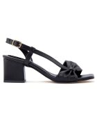 Sandales Senda noires - Talon 6 cm