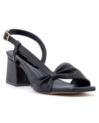 Sandales Senda noires - Talon 6 cm