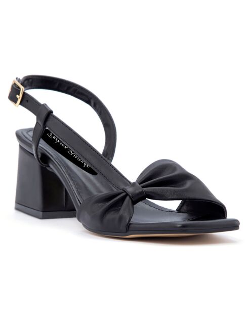 Sandales Senda noires - Talon 6 cm
