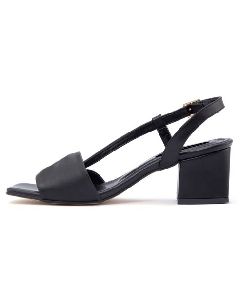 Sandales Senda noires - Talon 6 cm