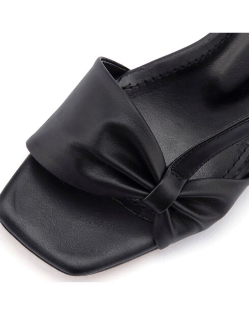 Sandales Senda noires - Talon 6 cm