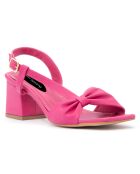 Sandales Senda fuchsia - Talon 6 cm
