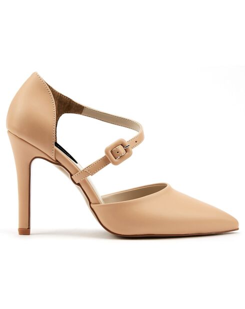 Escarpins Alice nude - Talon 10.5 cm