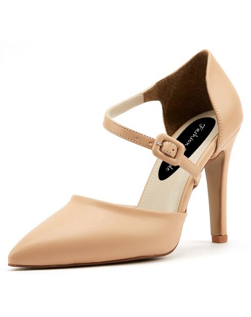 Escarpins Alice nude - Talon 10.5 cm