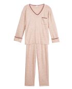 Pyjama Alpaga beige rose