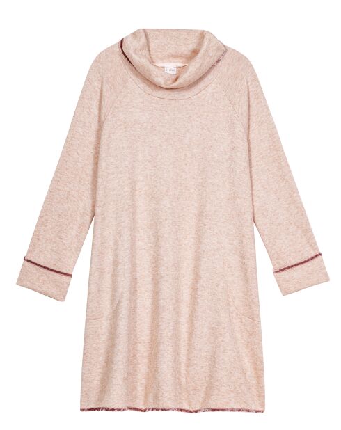 Robe Alpaga beige rose