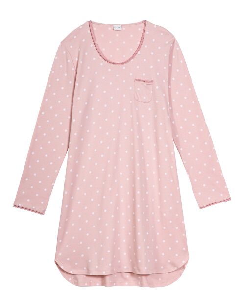 Chemise de nuit Chamade blush