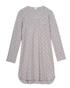 Chemise de nuit Chamade gris chiné