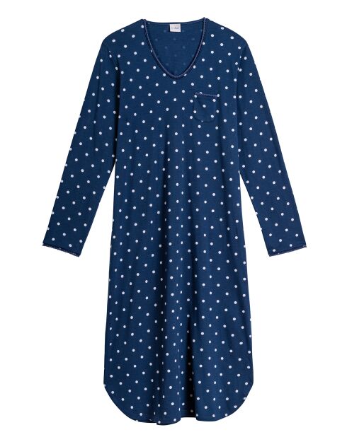 Chemise de nuit Chamade prusse