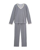 Pyjama en micropolaire Douce gris chiné