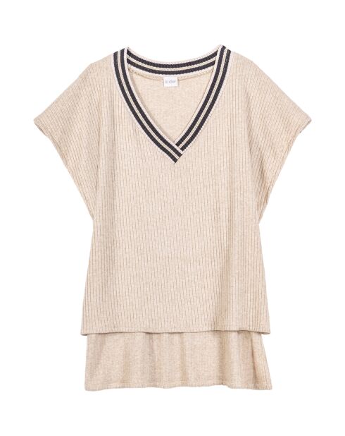 Pull Esmée beige