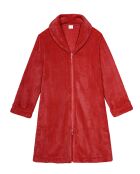 Robe de chambre en peluche flanelle Essentiel tomette