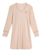 Chemise de nuit Garance doré/écru