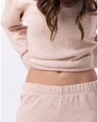 Pyjama Alpaga beige rose