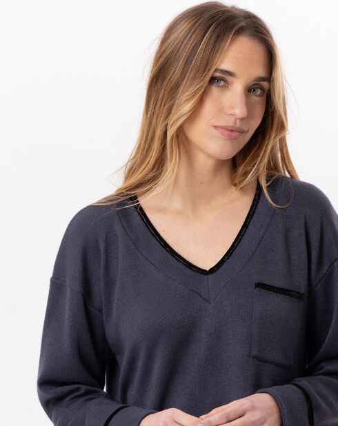 Pyjama Alpaga marine