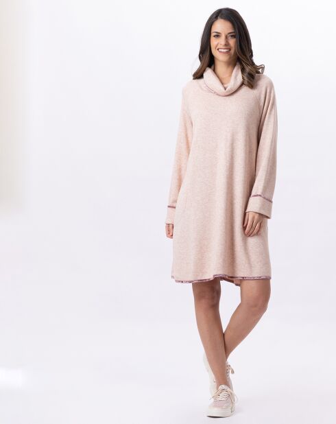 Robe Alpaga beige rose