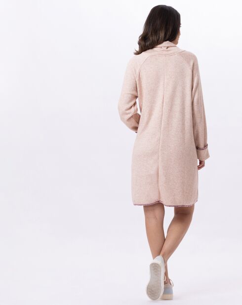 Robe Alpaga beige rose