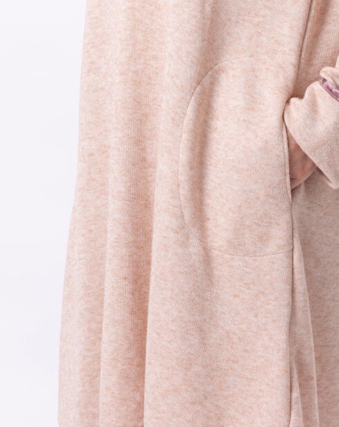 Robe Alpaga beige rose