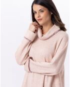 Robe Alpaga beige rose