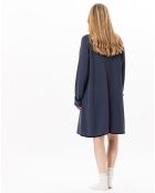 Robe Alpaga marine