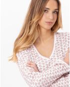 Chemise de nuit Aurore multicolore