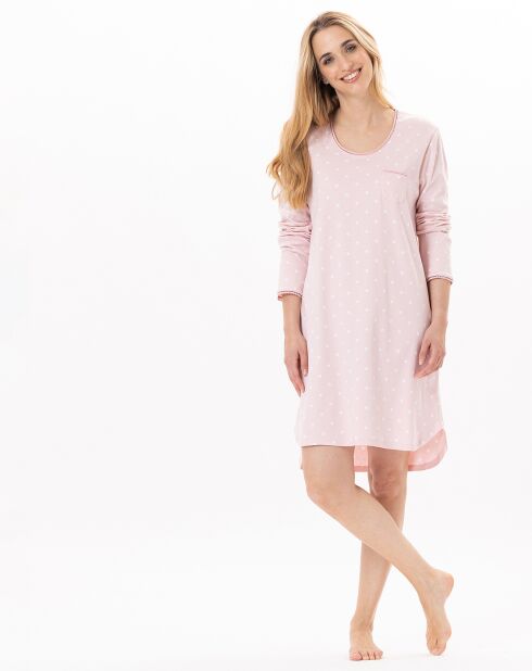 Chemise de nuit Chamade blush