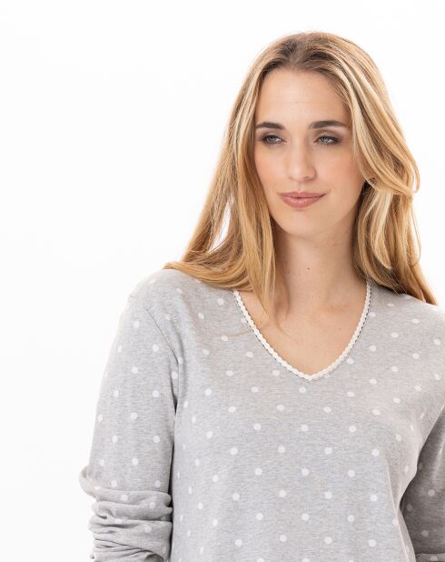 Pyjama Chamade gris chiné