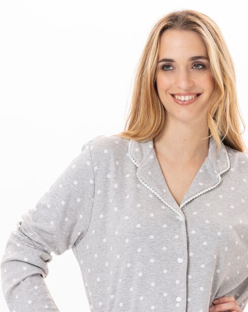 Pyjama Chamade gris chiné