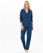 Pyjama Chamade prusse