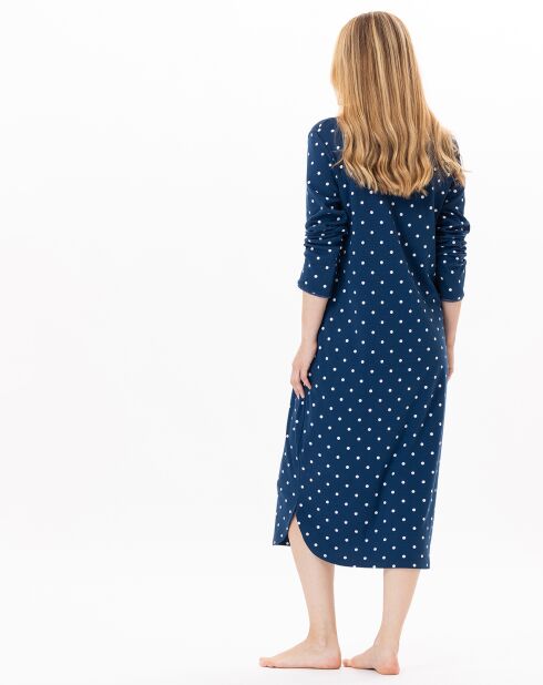 Chemise de nuit Chamade prusse