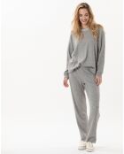 Ensemble Top & Jogging Esmée gris chiné