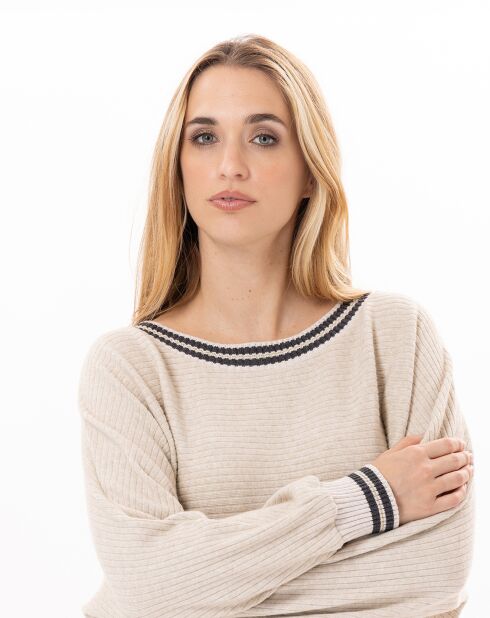 Pull Esmée beige