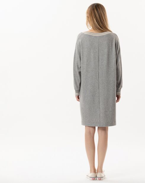 Robe Esmée gris chiné