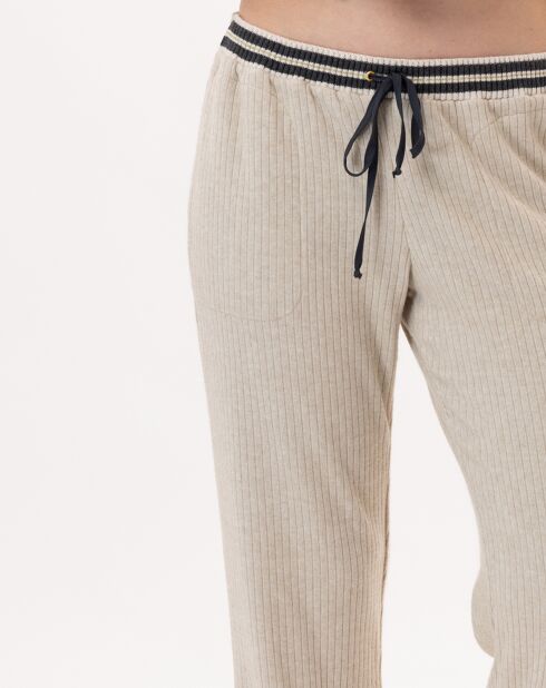 Pantalon Esmée beige