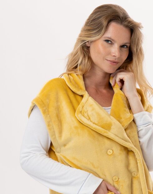Veste d'intérieur en peluche flanelle Essentiel pollen