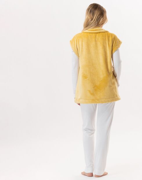 Veste d'intérieur en peluche flanelle Essentiel pollen